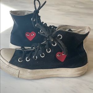 Comme des garcon converse sneakers